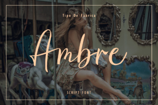 Ambre Script: A Cute Hand Lettering Font for Modern Web Design