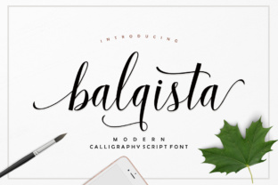 Balqista Script: A Refined Typeface for Editorial Design