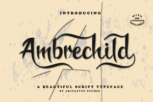 Choosing the Ambrechild Script Font for a Cohesive Business Look