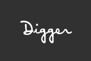 Digger Script: A Handwritten Font with Real Craft Personality