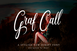Graf Call Script: A Modern Script Font for Digital Branding