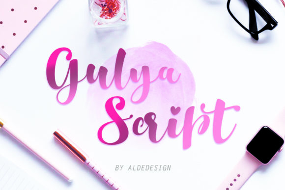 Gulya Script: A Feminine Typeface for Modern Web Design