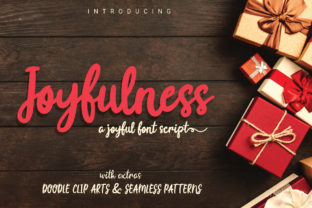 Joyfulness Script: A Joyful Typeface for Your Brand