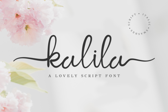 Kalila Script: A Sophisticated Font for Small Business Branding