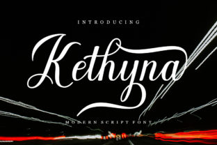 Kathyna Script: An Elegant Typeface for Chic Branding