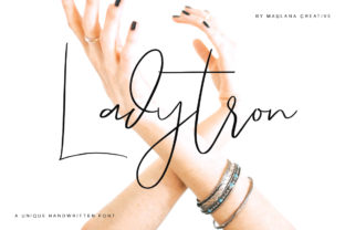 Ladytron Script: The Typeface That Elevates Handmade Designs