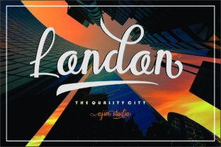 London Script: A Handcrafted Typeface for Bold Visual Stories