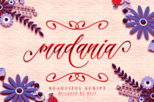 Madania Script: A Premium Font That Makes Your Brand Feel Thoughtful