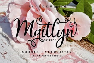 Maitlyn Script: A Legible Vintage Font for Business Branding
