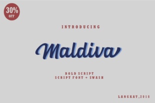 Maldiva Script: A Bold Typeface for Web Designers