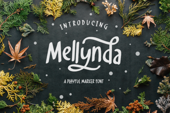 Mellynda Script: A Playful Marker Font for Crafters
