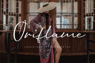 Oriflame Script: A Dynamic Typeface for Digital Creators