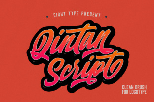 Qintan Script: A Bold, Scroll-Stopping Font for Modern Brands