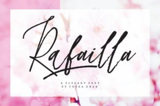 Rafailla Script: A Refined Calligraphy Font for Editorial Design