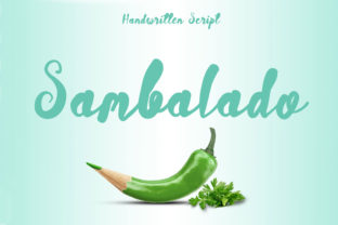 Sambalado Script: A Bold Textured Typeface for Editorial Design