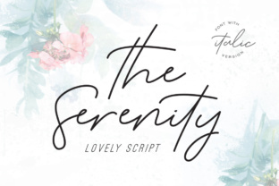 Serenity Script: An Elegant Font for Real Branding Work