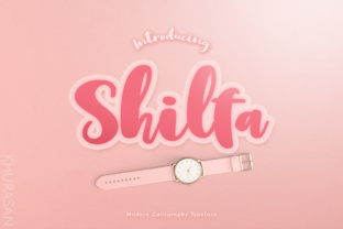 Shilfa Script: A Cheerful Bold Typeface for Web Designers