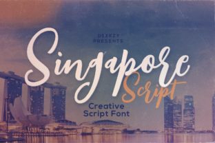 Using Singapore Script as a Handwritten Font for Web Design