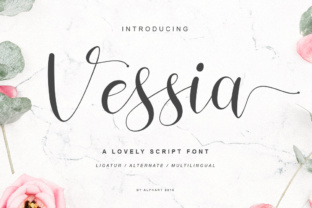 Vessia Script: A Fresh Typeface for Small Business Branding