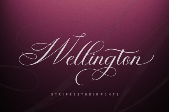 Wellington Script: A Modern Handwritten Font for Editorial Design