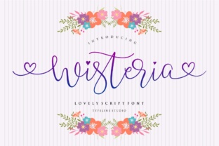 Wisteria Script: A Handwritten Font That Elevates Real Small Business Branding