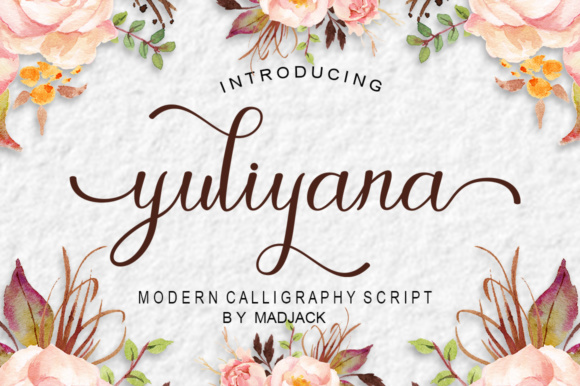 Yuliyana Script – The Elegant Typeface for Digital Campaigns